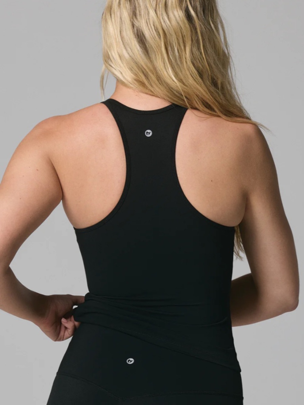Black Racerback Tank - Picture 2 of 5